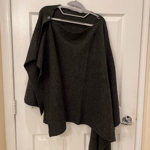 Grey Poncho